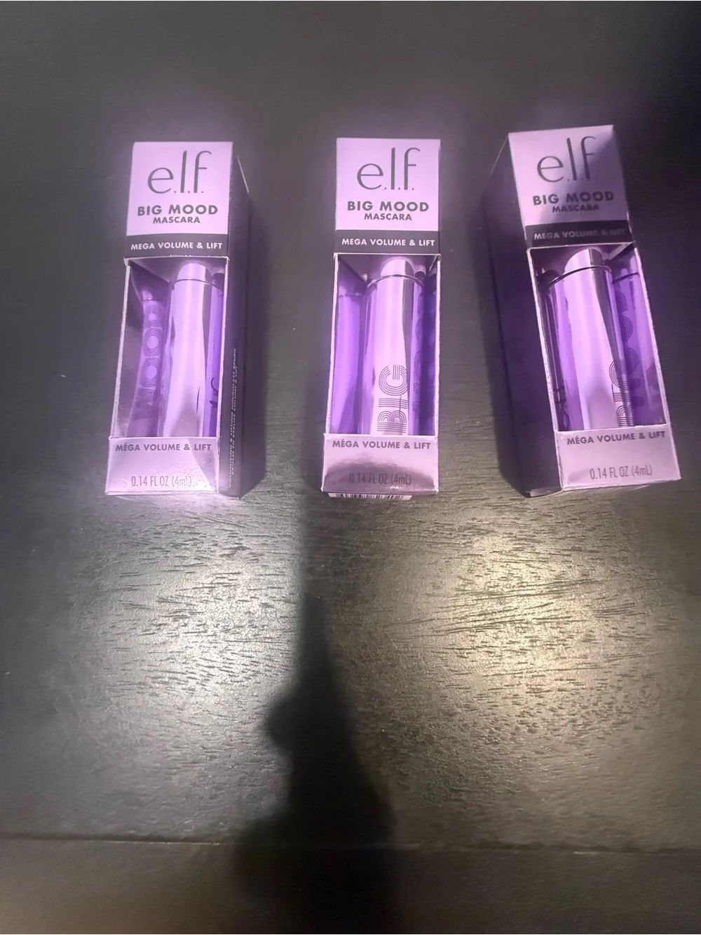 ELF Big Mood Mascara — Black & Purple Tube
